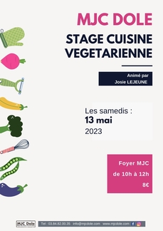 STAGE CUISINE VÉGÉTARIENNE