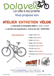Dernier atelier-vélo de l'année