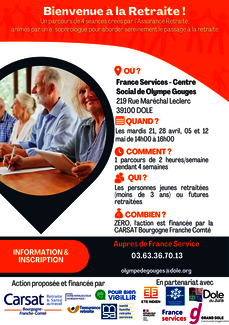 Ateliers "Bienvenu à la retraite"