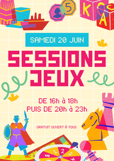 Sessions jeux de société