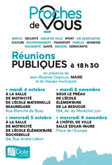 Réunions Publiques