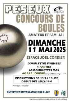 CONCOURS DE BOULES