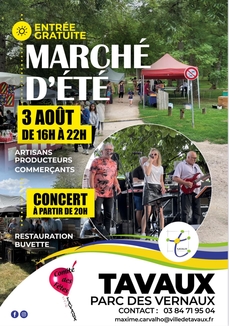 Marché d'été de Tavaux