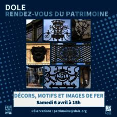 RDV Patrimoine : Décors, motifs et images de fer