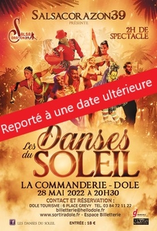 les danses du soleil 2022 - REPORTÉES