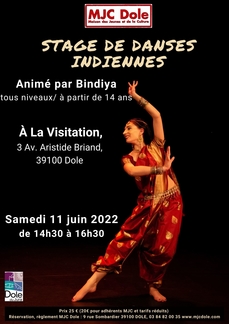 STAGE DE DANSES INDIENNES