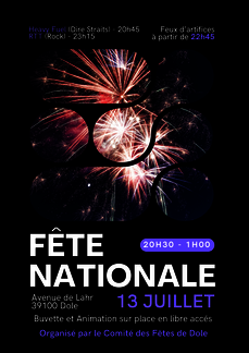 Feu d'artifice + concert