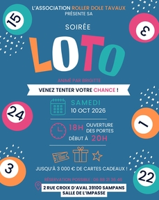 Loto Roller Dole Tavaux
