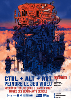 Visite guidée - Exposition temporaire « Ctrl + Alt + Art - Peindre le jeu vidéo »