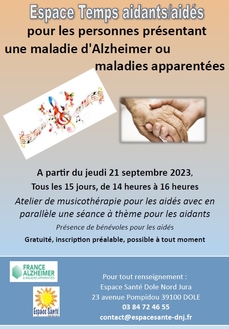 Action soutien Alzheimer et maladies apparentées