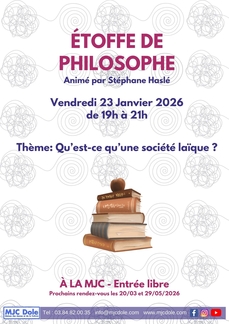 ÉTOFFE DE PHILOSOPHE