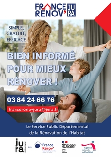 FRANCE RENOV' JURA : BIEN INFORMÉ POUR MIEUX RÉNOVER