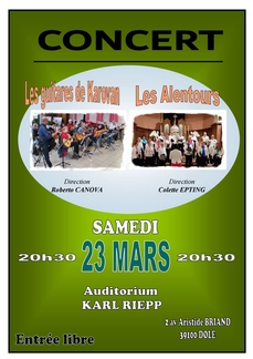 Concert - Les guitares de Karovan / Les alentours