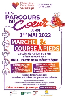 Les Parcours du Cœur 2023