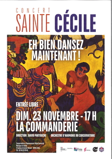 concert de la Sainte Cécile "Eh bien dansez maintenant !"