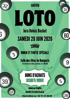 LOTO JURA DOLOIS BASKET
