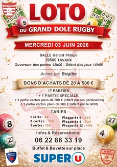 Loto du Grand Dole Rugby