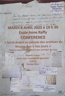 Conference-debat ARCHIVES du Jura
