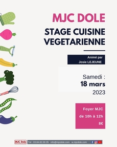 STAGE CUISINE VÉGÉTARIENNE