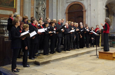 Petit concert au marché