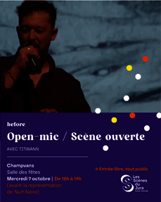 Scène ouverte / open-mic