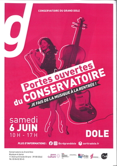 Portes ouvertes du Conservatoire du Grand Dole