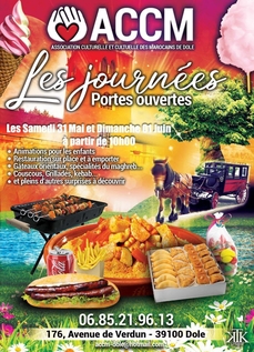 JOURNÉES PORTES OUVERTES DE L'ASSOCIATION CULTURELLE ET CULTUELLE DES MAROCAINS DE DOLE