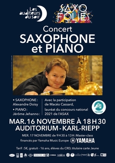 CONCERT SAXOPHONE ET PIANO