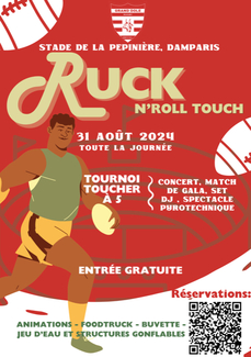 Tournoi ruck n'roll touch à 5