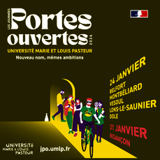 Journées portes de l'Université Marie et Louis Pasteur