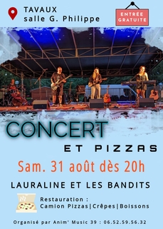 Soirée dansante CONCERT et Pizzas