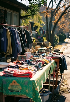 Vide grenier Brevans