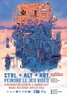 Visite guidée - Exposition temporaire « Ctrl + Alt + Art - Peindre le jeu vidéo »