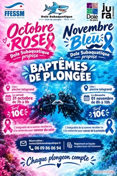 club DoleSubaquatique : Baptêmes de plongée