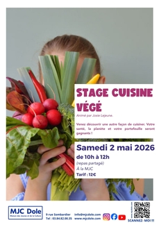 STAGE CUISINE VÉGÉ