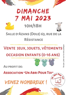 Bourse aux vêtements, jouets, jeux pour enfants