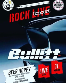 Bullitt Rock Band en concert live