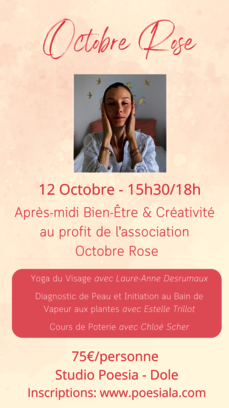 Après-Midi Bien-Être & Créativité pour Octobre Rose