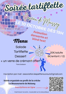 SOIRÉE TARTIFLETTE