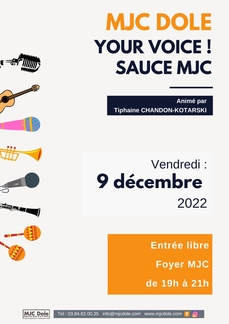 YOUR VOICE ! SAUCE MJC