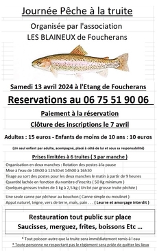 Journée pêche à la truite