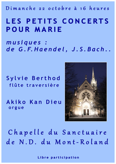 Les petits concerts pour Marie