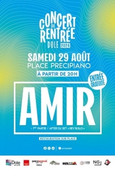 AMIR : CONCERT DE RENTRÉE