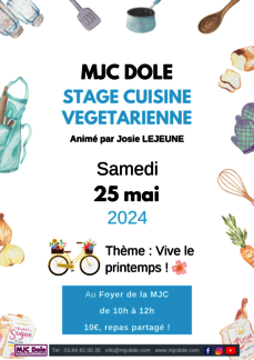 STAGE CUISINE VÉGÉTARIENNE