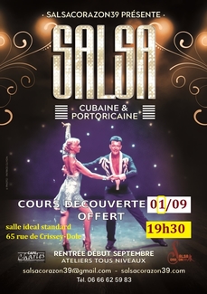 Atelier Salsa cubaine gratuit