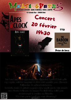 Apes O'Clock au MeltingPotes