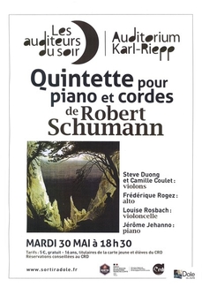 Quintette pour piano et cordes de R. Shumann