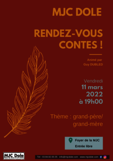 RENDEZ-VOUS CONTES ! thème: Grand-père / Grand-mère