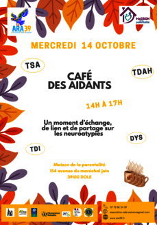 Café des aidants : Autisme ou autres troubles du neurodéveloppement