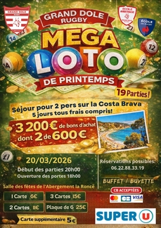 Méga loto du printemps